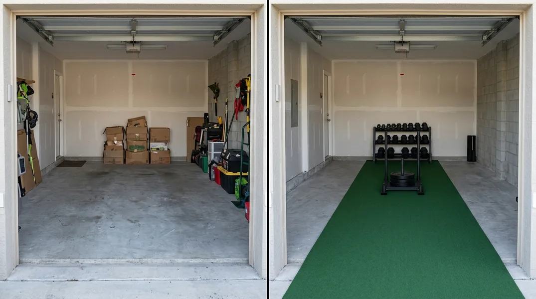Result artificial grass installation in Palm Bay - Palm Bay Turf Installation