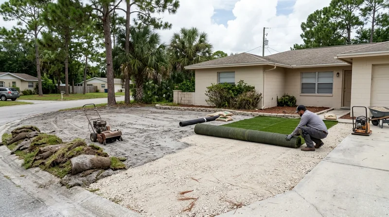 Turf Removal, Replacement & Lawn Conversion Palm Bay