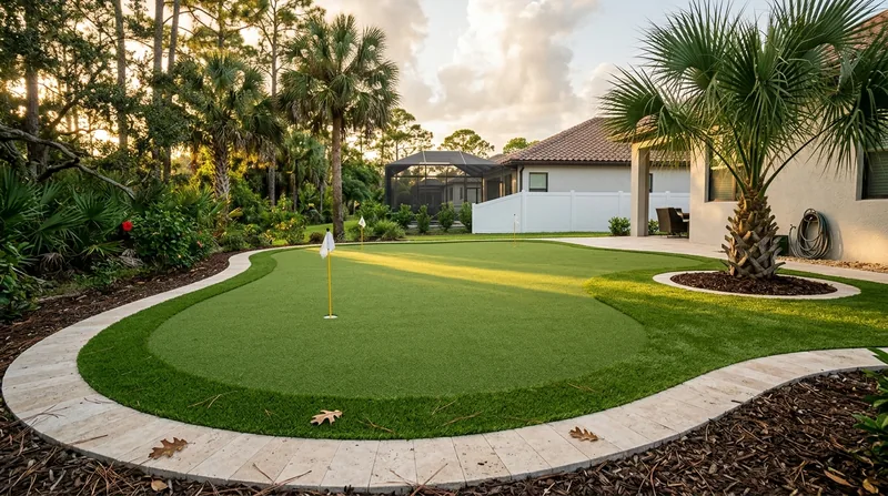 Putting Green Installation Palm Bay
