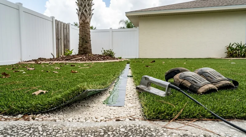 Turf Repair & Seam Repair Palm Bay